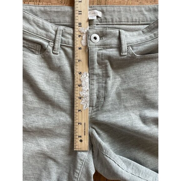 J.Jill Gray corduroy Pants Stretch Size 8 - Picture 6 of 7